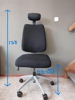 .*.*.Bureaustoel ergonomisch.*.*., Huis en Inrichting, Bureaustoelen, Ergonomisch, Bureaustoel, Zo goed als nieuw, Zwart