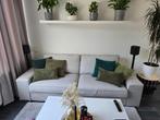 IKEA KIVIK 3-zitsbank – Tibbleby beige/grijs – goede staat, Huis en Inrichting, Ophalen, Driepersoons, 75 tot 100 cm, Zo goed als nieuw