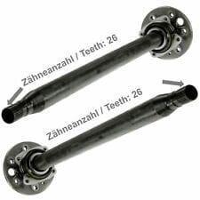 Vw Crafter aandrijfas Mercedes Sprinter steekas wielnaaf, Auto-onderdelen, Transmissie en Toebehoren, Mercedes-Benz, Volkswagen