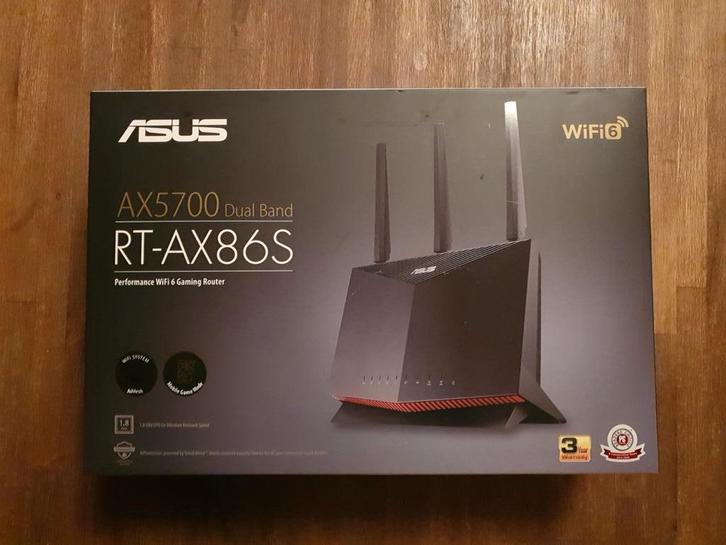 Asus RT-AX86S WiFi Router, Computers en Software, Routers en Modems, Nieuw, Router, Ophalen of Verzenden