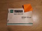 Yamaha DT50 1983 Handleiding, Ophalen, Gebruikt