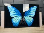 ACTIE: butterfly plexiglas schilderij, Ophalen of Verzenden