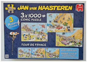 Jan van Haasteren  - (3x1000 stuks) - Tour de France beschikbaar voor biedingen