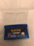Pokemon Sapphire version, Spelcomputers en Games, Games | Nintendo Game Boy, Ophalen of Verzenden, Zo goed als nieuw
