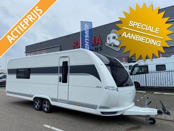 Hobby Maxia 660 WQM Queensbed, hoekkeuken 2025 beschikbaar voor biedingen