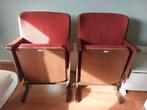 Theater stoelen (bioscoopstoel), Ophalen, Gebruikt, Rood, Stof