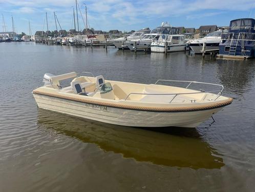marfish 515 sport met honda 50pk 4takt met powertrim, Watersport en Boten, Vis- en Consoleboten, Zo goed als nieuw
