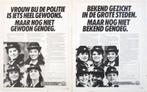 6 vintage reclames Kon. Marechaussee politie landmacht 75-86, Landmacht, Ophalen
