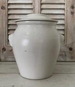 Digoin Sarreguemines grès pot vinaigre olijfolie pot, Ophalen of Verzenden