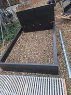 IKEA malm bed 140x200cm, Ophalen, Zo goed als nieuw, Tweepersoons, Zwart
