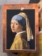 Legpuzzel Meisje met de parel 1000 stukjes, Hobby en Vrije tijd, Ophalen, 500 t/m 1500 stukjes, Zo goed als nieuw, Legpuzzel