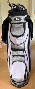 Golftas met clubs, Sport en Fitness, Golf, Ophalen, Gebruikt, Tas, Overige merken