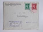 Nederland, Envelop Per 1ste Transatlantische Vlucht KLM 1946, Postzegels en Munten, Brieven en Enveloppen | Nederland, Ophalen