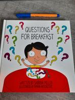 Questions for Breakfast - Kinderboek, Ophalen of Verzenden, Zo goed als nieuw, Sabrina Miller, 2 tot 3 jaar