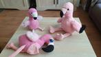 Flamingo knuffels., Ophalen of Verzenden, Zo goed als nieuw, Overige typen