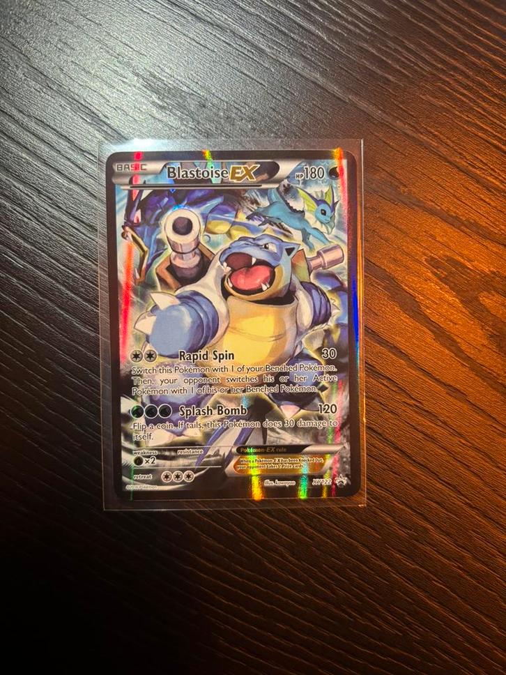 Blastoise Ex XY122, Hobby en Vrije tijd, Verzamelkaartspellen | Pokémon, Zo goed als nieuw, Losse kaart, Ophalen of Verzenden