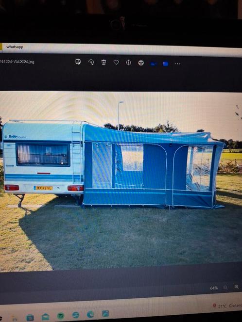 Gerjak Beethoven 975 voortent met luifel, Caravans en Kamperen, Caravan accessoires, Zo goed als nieuw, Ophalen