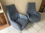 2 luxe fauteuils van Rolf Benz bijna gratis, Huis en Inrichting, Ophalen, Gebruikt, 50 tot 75 cm, Leer