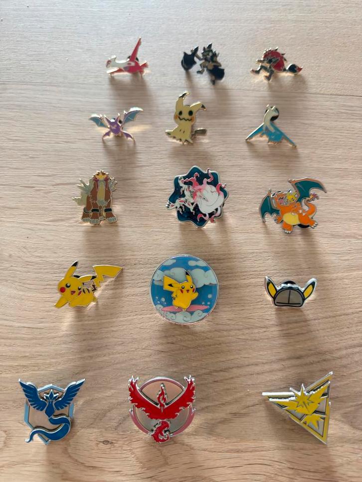 Pokémon Pins - Pikachu, Charizard, en meer!, Verzamelen, Speldjes, Pins en Buttons, Zo goed als nieuw, Speldje of Pin, Figuurtje