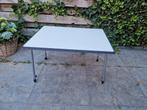 Campingtafel verstelbaar wit - 2 persoons, Ophalen, Gebruikt, Campingtafel