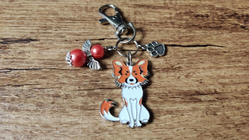 Tashanger Sleutelhanger groot Papilon emaille guardian angel, Sieraden, Tassen en Uiterlijk, Tassen | Damestassen, Nieuw, Verzenden