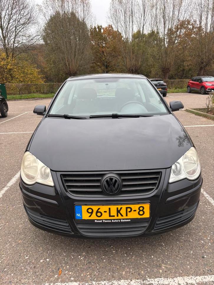 Volkswagen Polo 1.2 40KW 2006 Zwart, Auto's, Volkswagen, Particulier, Polo, Benzine, C, Hatchback, Handgeschakeld, Geïmporteerd