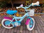 Kinderfiets 12inch Frozen., Fietsen en Brommers, Fietsen | Kinderfietsjes, Ophalen, Gebruikt, Minder dan 16 inch, Zijwieltjes