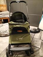 2 hondebuggy,s donker blauw en leger groen, Dieren en Toebehoren, Ophalen, Zo goed als nieuw