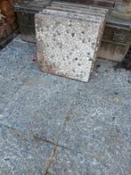GRATIS     5m2  grind tegels 40x40x4cm, Tuin en Terras, Tegels en Klinkers, Ophalen, Gebruikt, 10 m² of meer, Grind