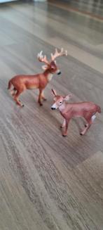 Schleich herten, Verzamelen, Dierenverzamelingen, Ophalen of Verzenden, Zo goed als nieuw, Paard, Beeldje of Figuurtje