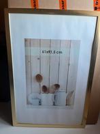 Messing lijsten 2x, Metaal of Aluminium, Ophalen of Verzenden, Zo goed als nieuw, 75 cm of meer