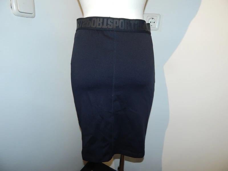 Marccain stretch rok aparte voorkant band met opdruk N2/S, Overige kleuren, Verzenden, Zo goed als nieuw, Knielengte