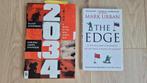 boeken moderne oorlog: 2034 & The Edge, Ophalen of Verzenden, Zo goed als nieuw