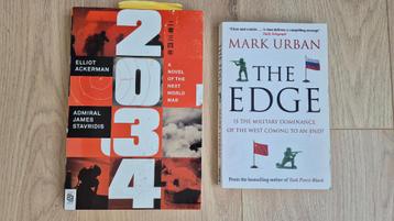boeken moderne oorlog: 2034 & The Edge beschikbaar voor biedingen
