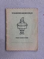 Vintage scouting Vingerzakboekje Kabouter (1959) NL gilde, Verzamelen, Scouting, Ophalen of Verzenden, Zo goed als nieuw, Boek of Tijdschrift