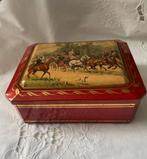 Vintage trommelmet Paardenkoets, Ophalen of Verzenden, Gebruikt, Beschuit, Overige merken