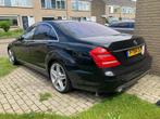 Mercedes-Benz S-Klasse 5.5 S500 AMG AUT 2007 Zwart, Auto's, Automaat, Achterwielaandrijving, Zwart, Leder