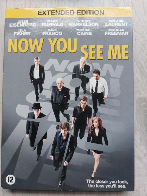 DVD Now You See Me (2013) Extended Edition, Cd's en Dvd's, Dvd's | Thrillers en Misdaad, Zo goed als nieuw, Actiethriller, Vanaf 12 jaar