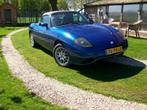 Fiat Barchetta 1.8 16V 1998 Blauw, Auto's, Fiat, Voorwielaandrijving, Zwart, 4 cilinders, Cabriolet