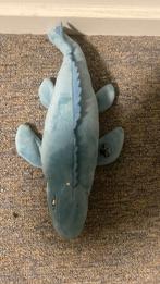 Blauwe Pluche Mosasaurus Knuffel - Zo Goed Als Nieuw, Ophalen of Verzenden, Zo goed als nieuw, Overige typen