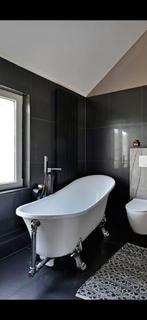 Charmante badkuip op pootjes - 163x71x78cm, Ophalen, Gebruikt, Chroom, Bad