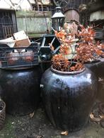 Grote olijfkruik olijfpot kruik olijfbak olijfemmer urn vaas, Tuin en Terras, Ophalen of Verzenden