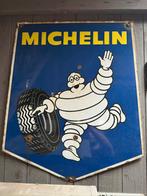Emaille Michelin Vintage, Verzamelen, Merken en Reclamevoorwerpen, Ophalen, Gebruikt, Reclamebord