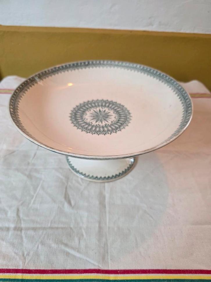 Brocante gebakschaal Creil et Montereau, Antiek en Kunst, Curiosa en Brocante, Ophalen of Verzenden