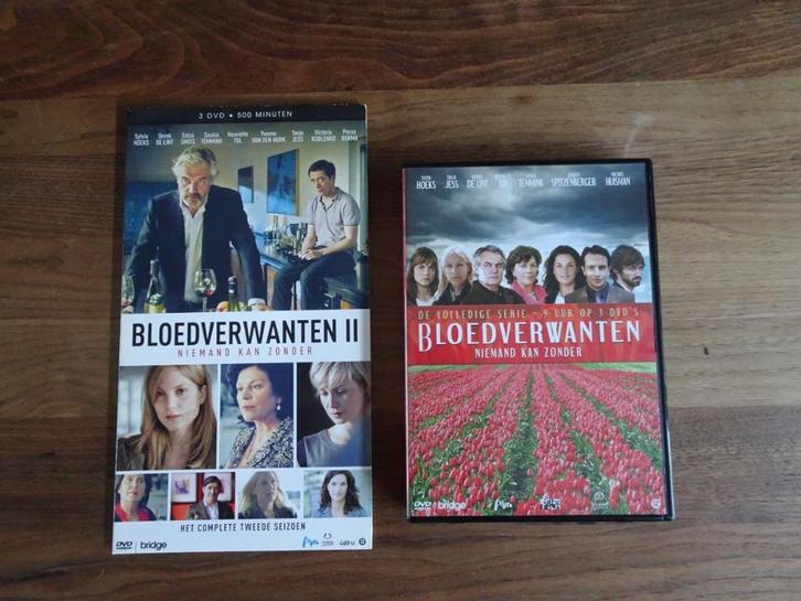 Bloedverwanten seizoen 1 en 2, Cd's en Dvd's, Dvd's | Tv en Series, Zo goed als nieuw, Drama, Vanaf 12 jaar, Ophalen of Verzenden