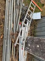 Steigerbuizen met klemmen steiger, Doe-het-zelf en Verbouw, Steigers, Ophalen of Verzenden, Zo goed als nieuw, Overige typen, 5 meter of hoger
