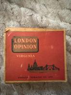 Oude London Opinion Virginia Tabaksdoos, Ophalen of Verzenden, Gebruikt, Tabaksdoos of Verpakking