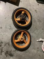 Wielen met goede banden suzuki gs500, Motoren, Ophalen