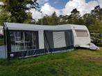 Burstner Ventana 455 TS + Mover + Airco + Complete tent, Caravans en Kamperen, Caravans, Particulier, Rondzit, Airco, Tot en met 4