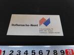 sticker assen stafbureau iso-noord, Ophalen, Zo goed als nieuw, Bedrijf of Vereniging